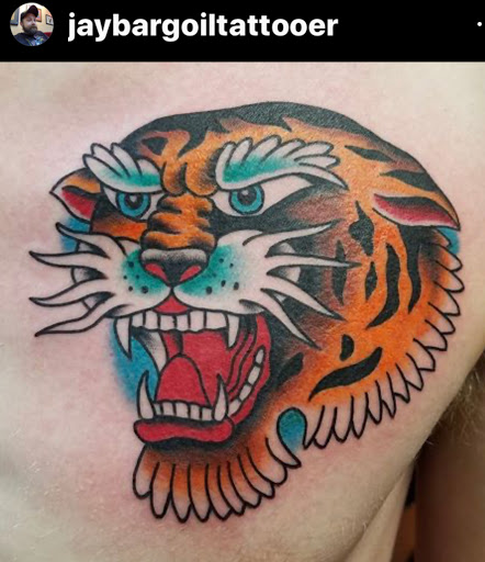 Explore bee tattoo ideas for guys, creative tattoo ideas in Marietta, available at Lucky Draw Tattoos III