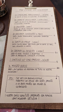 Osteria Angolo Divino Rimini à Rimini menu