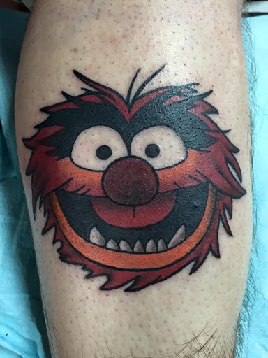 Explore australian shepherd tattoo ideas, creative tattoo ideas in Houma, available at Black Pearl Tattoo Co