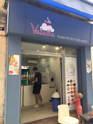 Valalla, le paradis du frozen yogurt à Grasse
