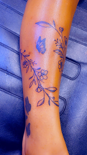 Explore tattoo ideas for female, creative tattoo ideas in Stafford, available at Tattooz By King