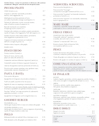 Menu du Pepe Nero Ristorante e Locanda à Noventa Padovana
