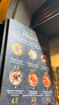 PASTAEAT la pastapoke à Rome menu