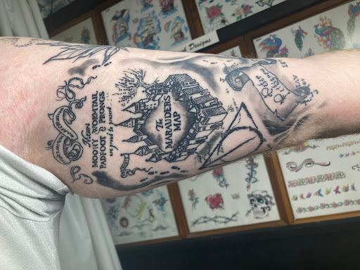 Explore scary movie tattoo ideas, creative tattoo ideas in Valdosta, available at Ink Addiction Tattoo Studio