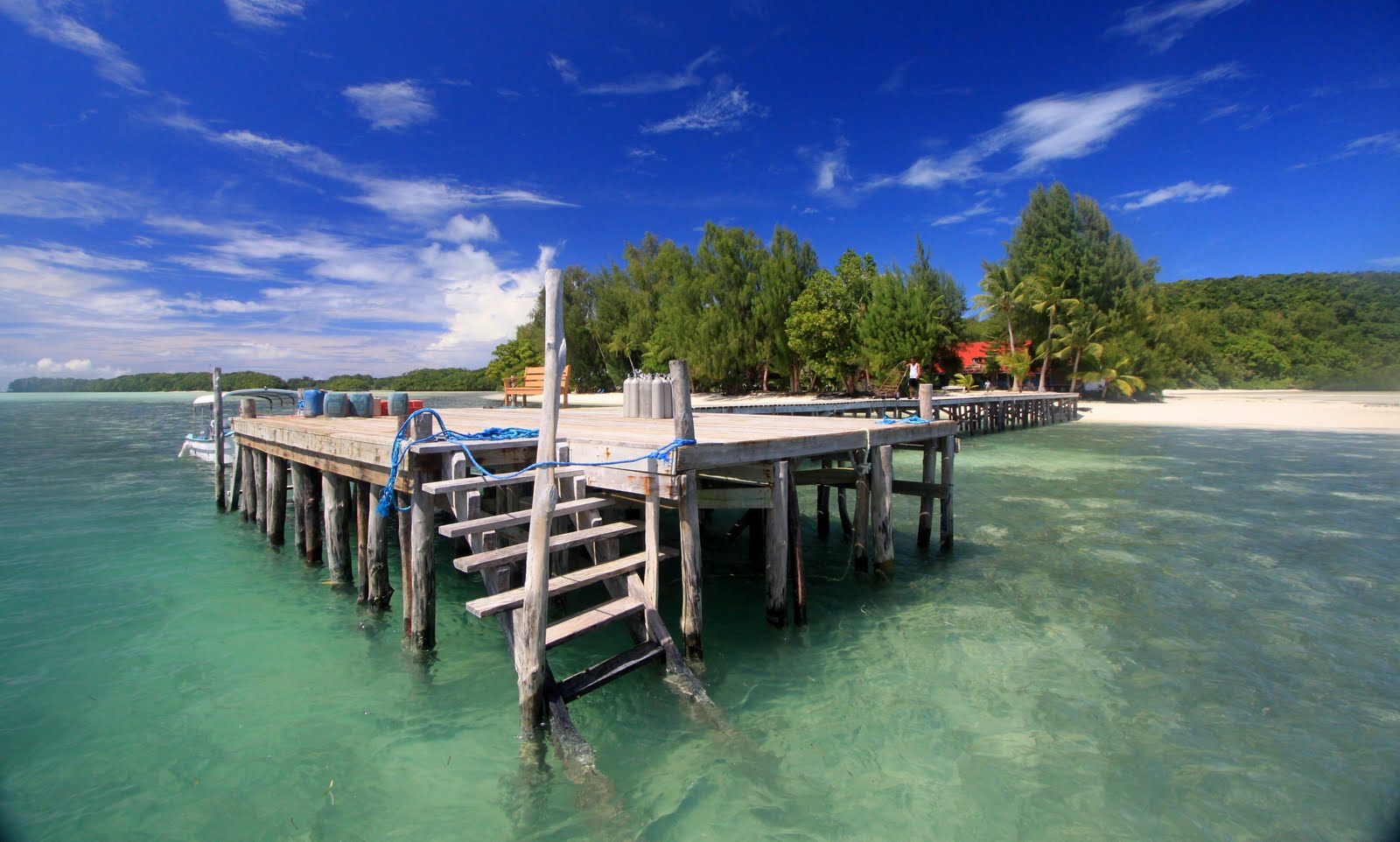 Foto van Carp Island Resort gelegen in een natuurlijk gebied