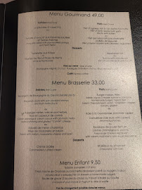 Carte du Restaurant Café de la Paix à Reims