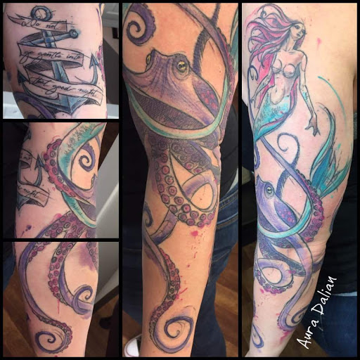 Tattoo Shop «North Main Tattoo Studio & Art Gallery», reviews and photos, 418 N Main St, Plymouth, MI 48170, USA