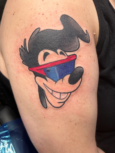 Explore tattoo name cover up ideas, creative tattoo ideas in Orange Park, available at Big City Tattoo and Piercing