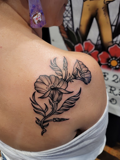 Explore stillborn tattoo ideas, creative tattoo ideas in Davis, available at The Vintage Wolf Tattoo Studio