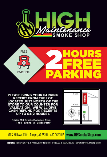 Vaporizer Store «HIGH Maintenance Smoke Shop», reviews and photos, 411 S Mill Ave #101, Tempe, AZ 85281, USA
