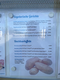 Menu / carte de Nordlicht à Großenbrode