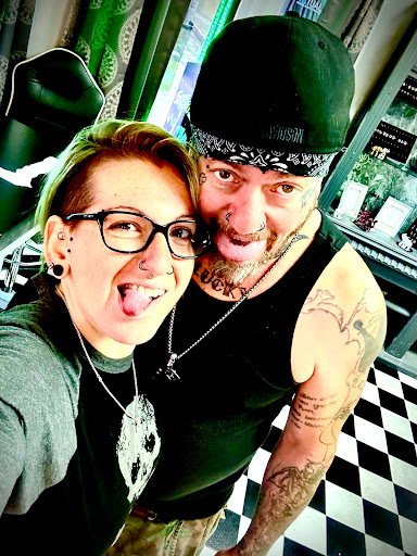 Explore yin yang couple tattoo ideas, creative tattoo ideas in Lanoka Harbor, available at Fine Lines Body Art Studio