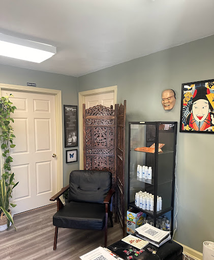 Explore half sleeve memorial tattoo ideas, creative tattoo ideas in Roanoke, available at Sati Piercing & Fine Jewelry