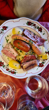 Choucroute d'Alsace du Restaurant de spécialités alsaciennes La Halle aux Blés à Obernai - n°12