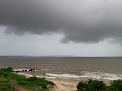 Foto av Siridao Beach och bosättningen