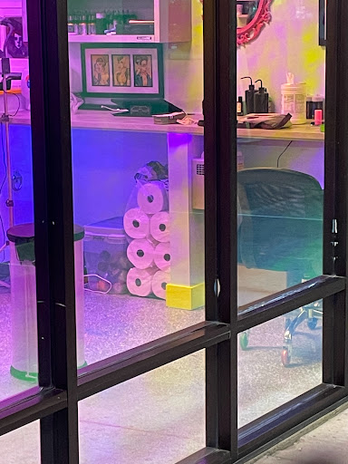 Explore back tattoo placement ideas, creative tattoo ideas in Houston, available at The Neon Jackal Tattoo