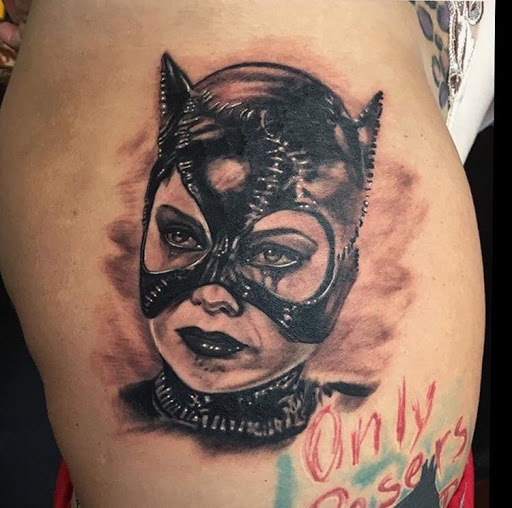 Explore watercolor tattoo ideas for females, creative tattoo ideas in San Diego, available at Sideshow Tattoo and Piercing