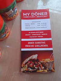 Carte du My Döner à Sauerlach