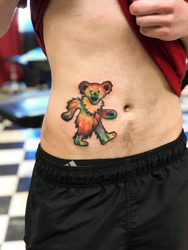 Explore volleyball tattoo ideas, creative tattoo ideas in Augusta, available at Mr. Tattoo