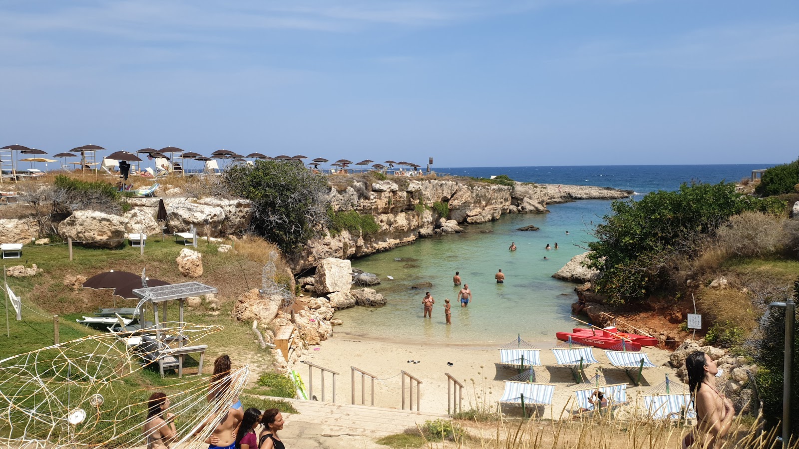 Foto von Lido Marza Monopoli mit beiger sand Oberfläche