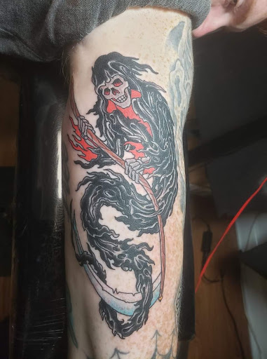 Find between the boob tattoo ideas for your next unique tattoo in Hinesville at Liberty Tattoo Co