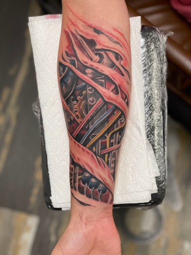 Explore face tattoo ideas woman, creative tattoo ideas in Junction City, available at Junction City Tattoo