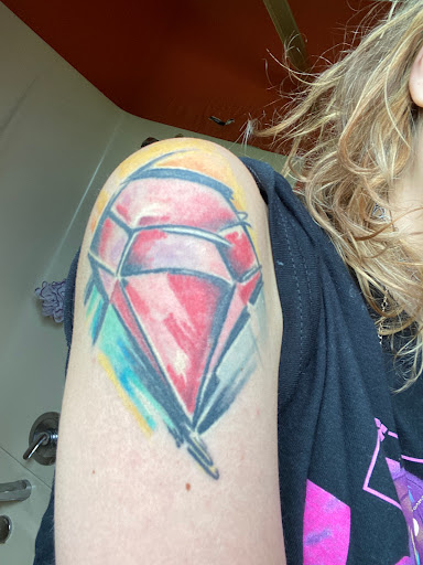 Explore grim reaper sleeve tattoo ideas, creative tattoo ideas in Lafayette, available at Gold & Tattoos