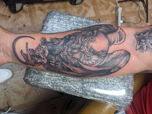 Explore starfish tattoo ideas, creative tattoo ideas in Meadville, available at Mad Mikes