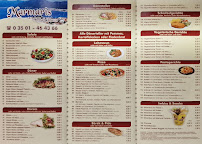 Menu du Marmaris Kebab Haus à Pirna