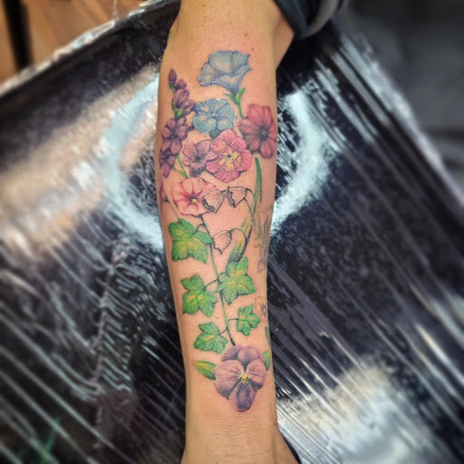 Explore background shading tattoo ideas, creative tattoo ideas in Kenosha, available at Kenosha Tattoo Company