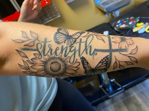 Explore funny tattoo ideas, creative tattoo ideas in Warner Robins, available at Untold Pain Tattoo Studio