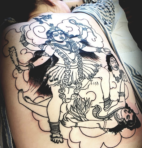 Explore back tattoos for men ideas, creative tattoo ideas in Abington, available at Ink Boss Tattoo & Piercing Studio