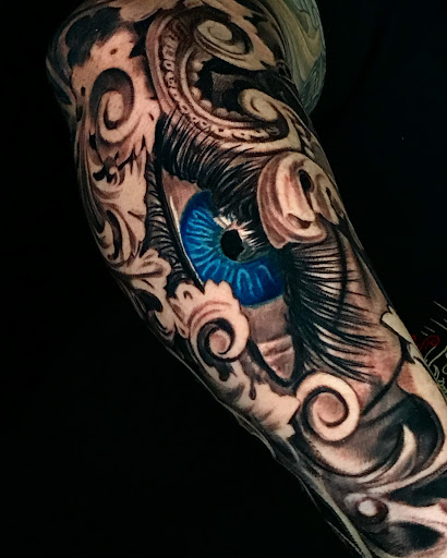 Explore anklet tattoo ideas, creative tattoo ideas in Rowlett, available at Sinners Tattoo Studio and Supply