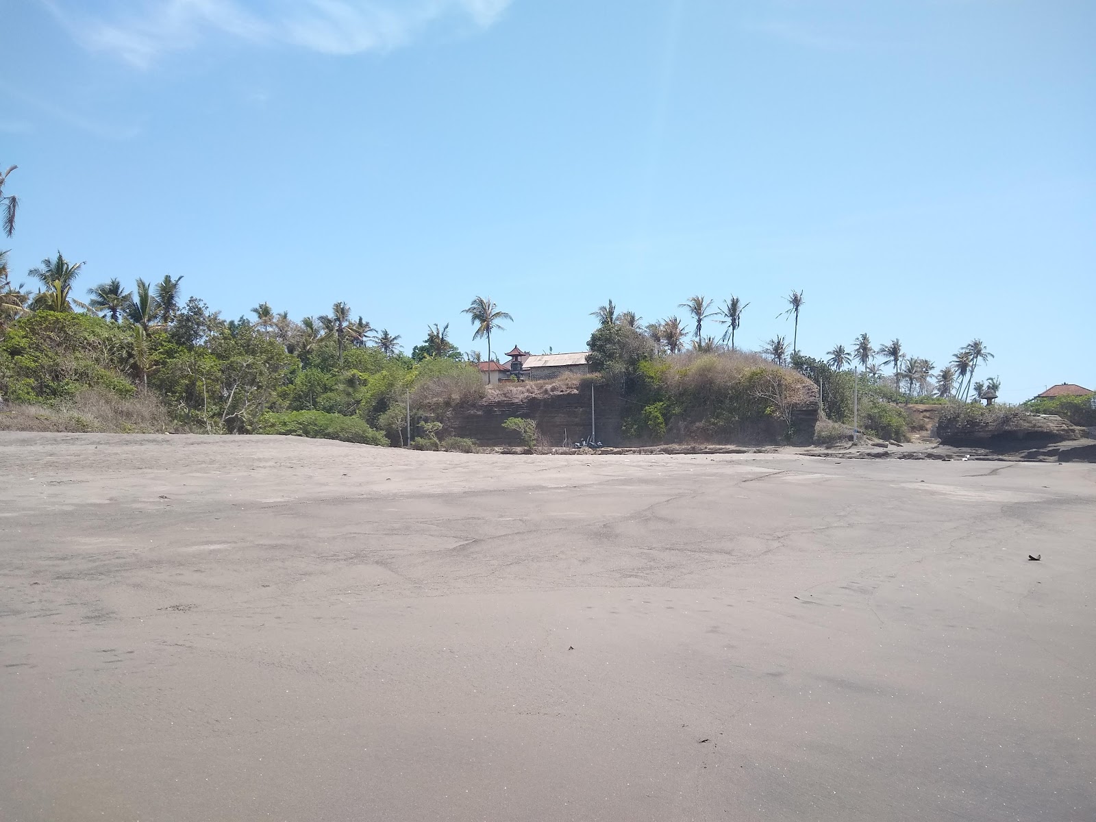 Photo de Pigstone Beach entouré de montagnes