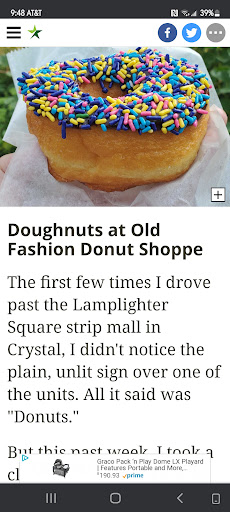 Donut Shop «Old Fashioned Donut Shoppe», reviews and photos, 2720 Douglas Dr N, Minneapolis, MN 55422, USA