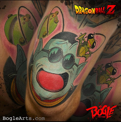 Explore puppy tattoo ideas, creative tattoo ideas in Arabi, available at Hidden Dimension Studio