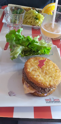 Hamburger végétarien du Restaurant à viande Restaurant La Boucherie à Aubière - n°2