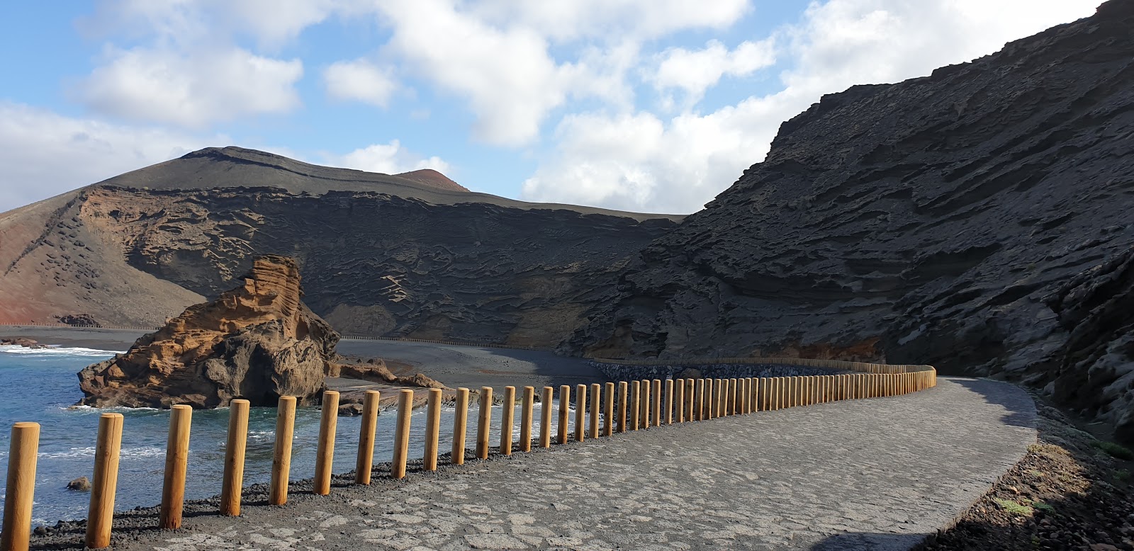 Foto von Playa de los Ciclos befindet sich in natürlicher umgebung