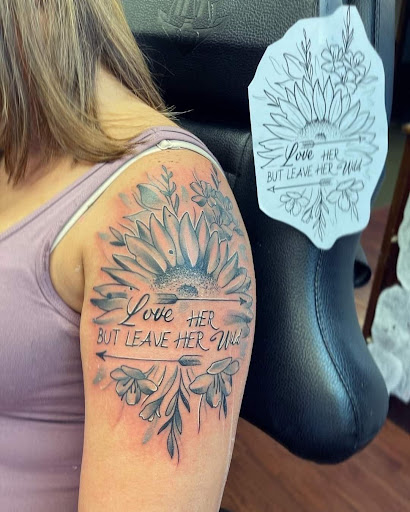 Explore traditional forearm tattoo ideas, creative tattoo ideas in Williamsport, available at Moa Tattoos