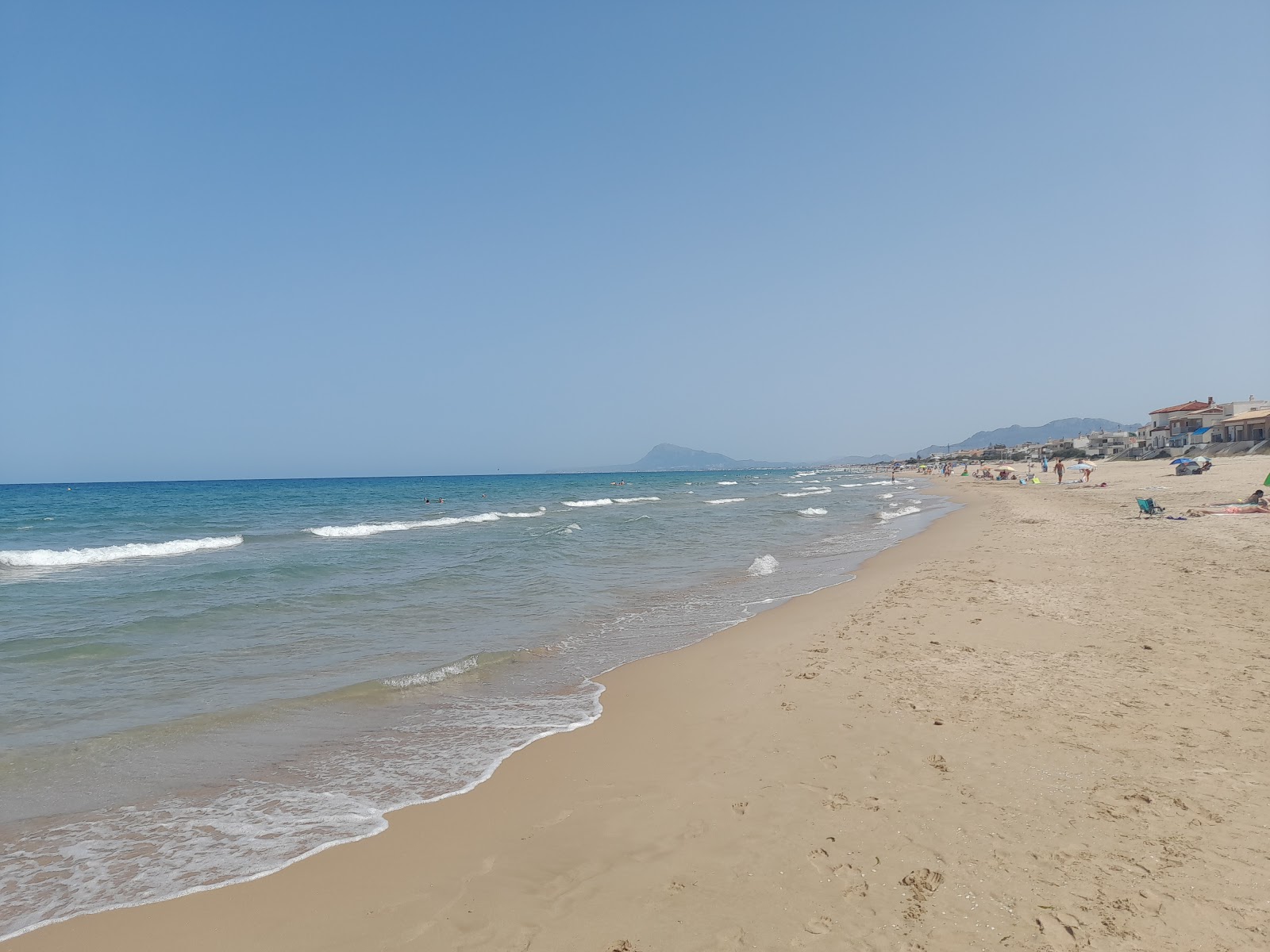 Foto de Playa de Oliva con recta y larga