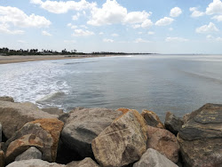 Foto von Old Beach Nagapattinam mit etwas sauber Sauberkeitsgrad