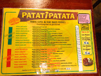 Patati Patata Paris à Paris carte