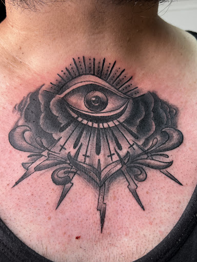 Explore vet tattoo ideas, creative tattoo ideas in Wellsburg, available at Blind Tiger Studio
