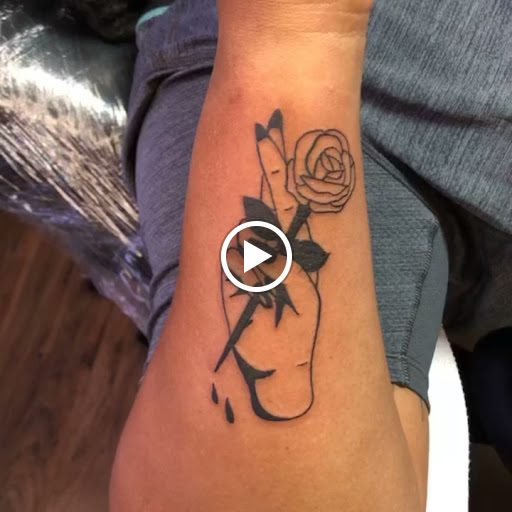 Explore 2 initial tattoo ideas, creative tattoo ideas in Houston, available at MS Studios Houstons Ink Therapy