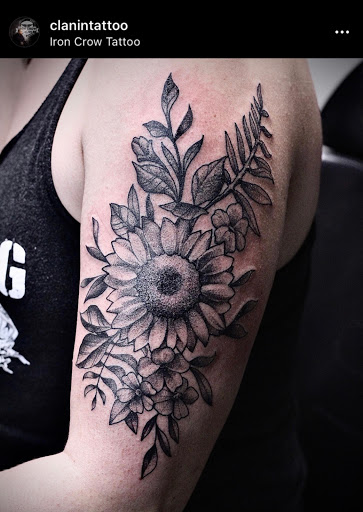 Explore kokushibo tattoo ideas, creative tattoo ideas in Florence, available at Iron Crow Tattoo Co.
