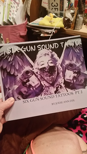 Explore giraffe tattoo ideas, creative tattoo ideas in Davis, available at SIX GUN SOUND TATTOO