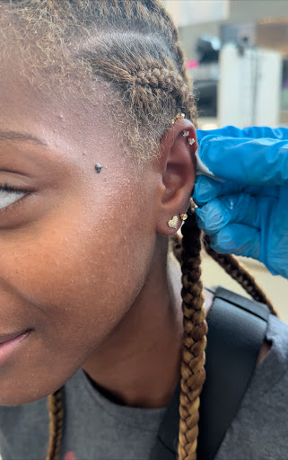 Explore finger print heart tattoo ideas, creative tattoo ideas in Sugar Land, available at Banter by Piercing Pagoda