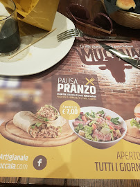 Muccala à Galliate Lombardo menu