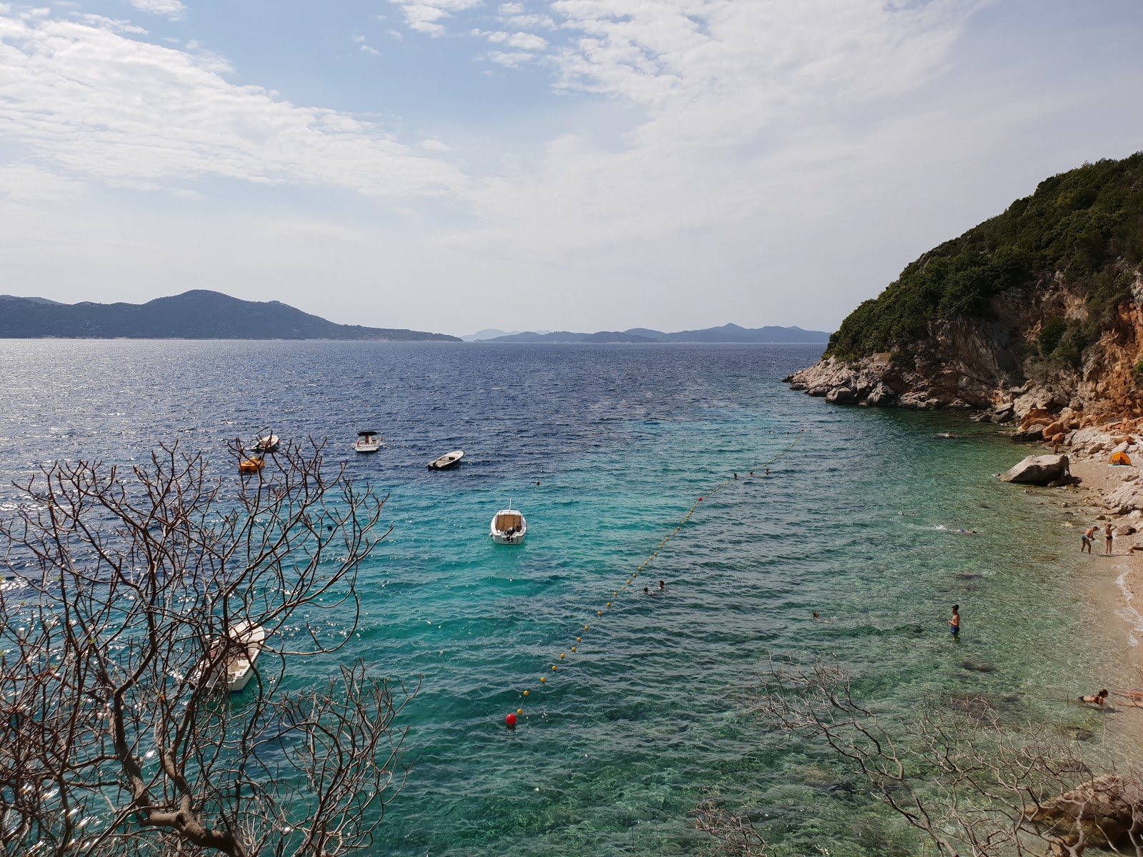 Foto di Orasac beach con una costa dritta