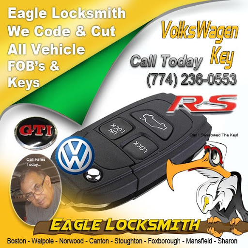 Locksmith «Eagle Locksmith, Inc.», reviews and photos, 25 Wilshire Dr, Sharon, MA 02067, USA